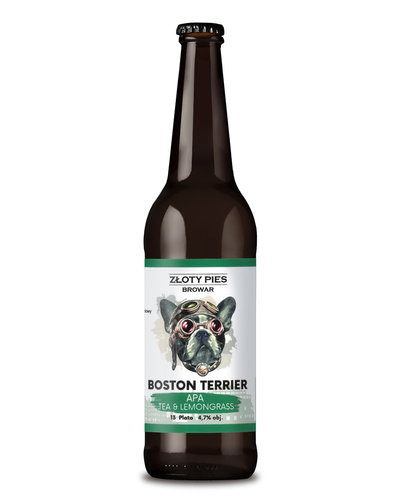 Boston Terrier - Apa Tea & Lemongrass - Złoty Pies
