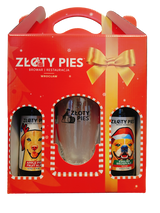 ZESTAW ŚWIĄTECZNY - ZŁOTY PIES 1