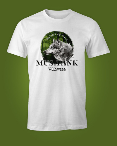 Koszulka T-shirt Mus.Tank - Samotny Wilk